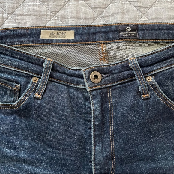 AG JEANS THE MIDDI MIDRISE LEGGING JEAN SIZE 29R - Picture 3 of 3
